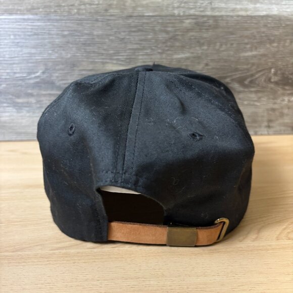 Vintage Minnesota State Patrol Hat Cap Strap Back Black State Trooper Adjustable - Picture 7 of 11